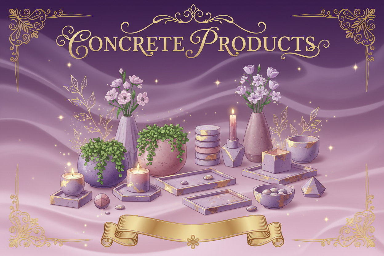 CONCRETE PRODUCTS منتجات الكونكريت