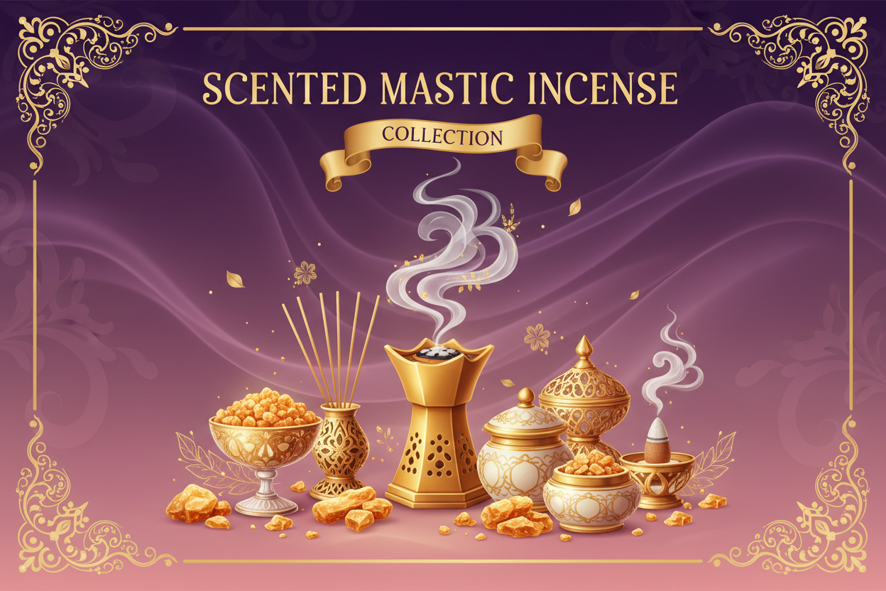 SCENTED MASTIC INCENSE بخور مستكة معطر