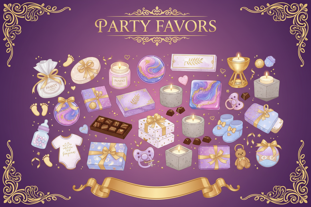 PARTY FAVORS توزيعات