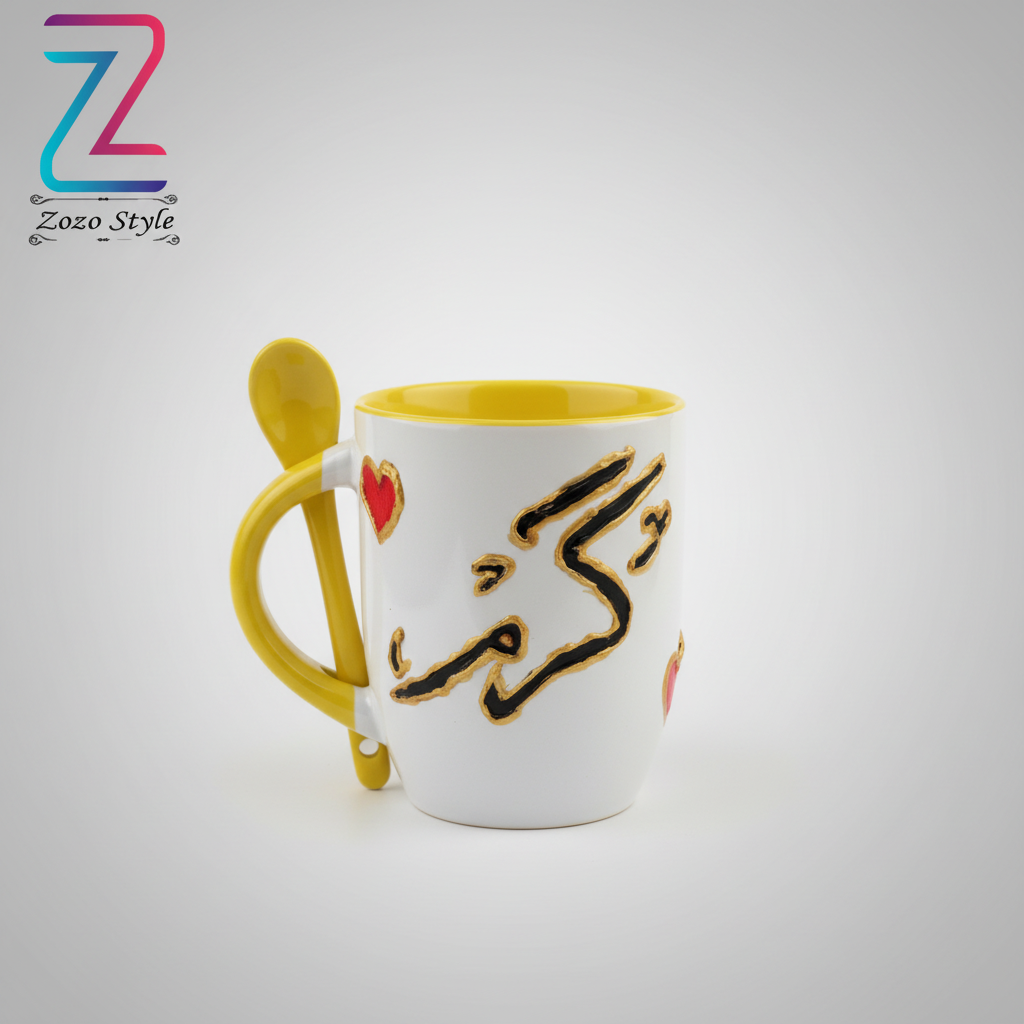 كوب علي بالإعدادات المحفوظة