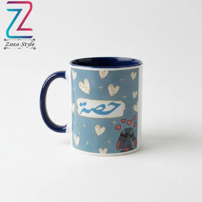 تصميم مج حنة - خلفية فاتحة