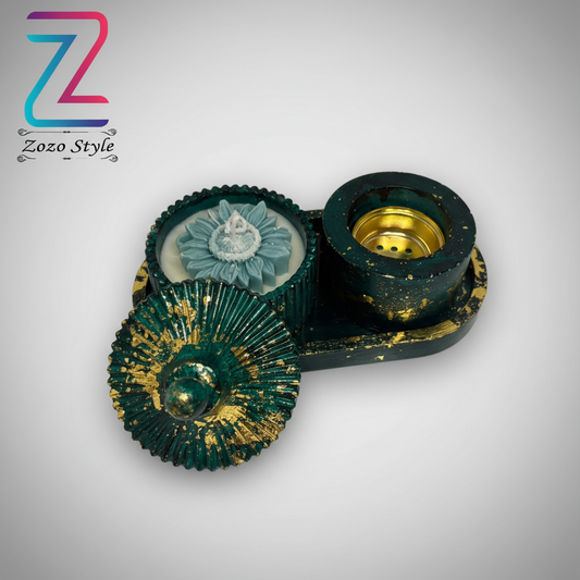 طقم الريزن الأخضر - تصحيح