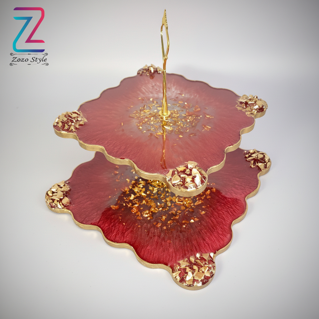 حامل الحلويات مع الشعار الكامل