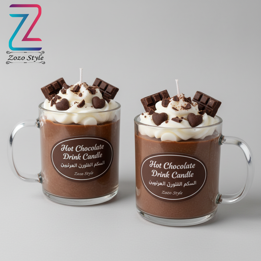 شموع الشوكولاتة الساخنة