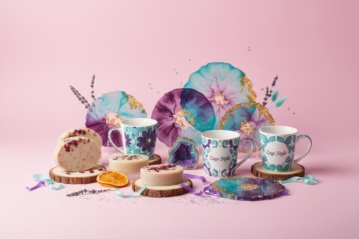 بانر Zozo Style بخلفية وردية